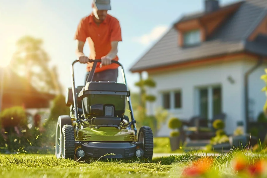 best electric self propelled lawn mower