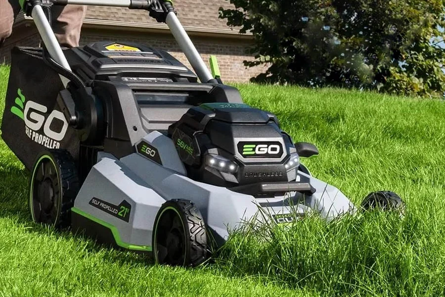 best electric self propelled lawn mower